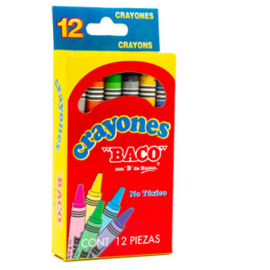 Crayon estandar c/12 piezas