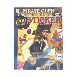 Libro para iluminar Pirate Quest ultimate sticker fun book