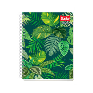 Cuaderno profesional Natural, 100 hojas, doble espiral.