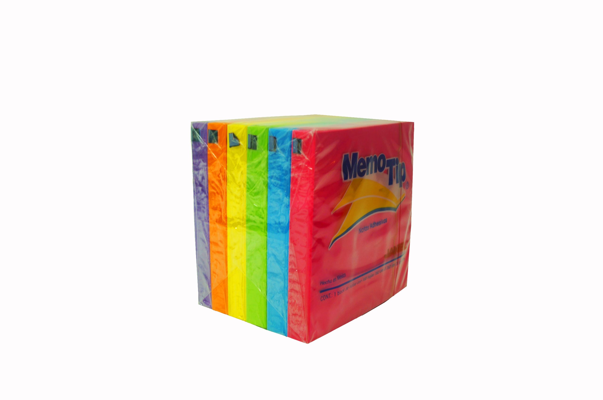 Notas adhesivas MemoTip 3×3 mm c/6