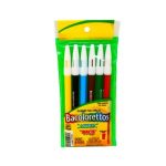 Plumones para dibujo Bacolorettos lavables c/ 6 piezas