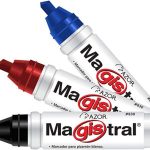 Marcador Magistral para pizarrón de aluminio, pieza