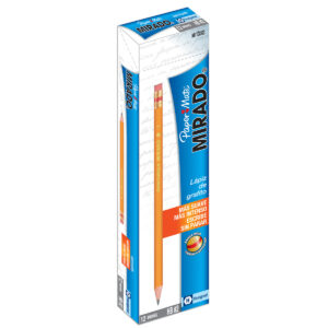 Lápiz mirado hexagonal No. 2 c/ 12 piezas