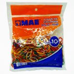 Ligas de colores no. 10 bolsa c/ 80grs