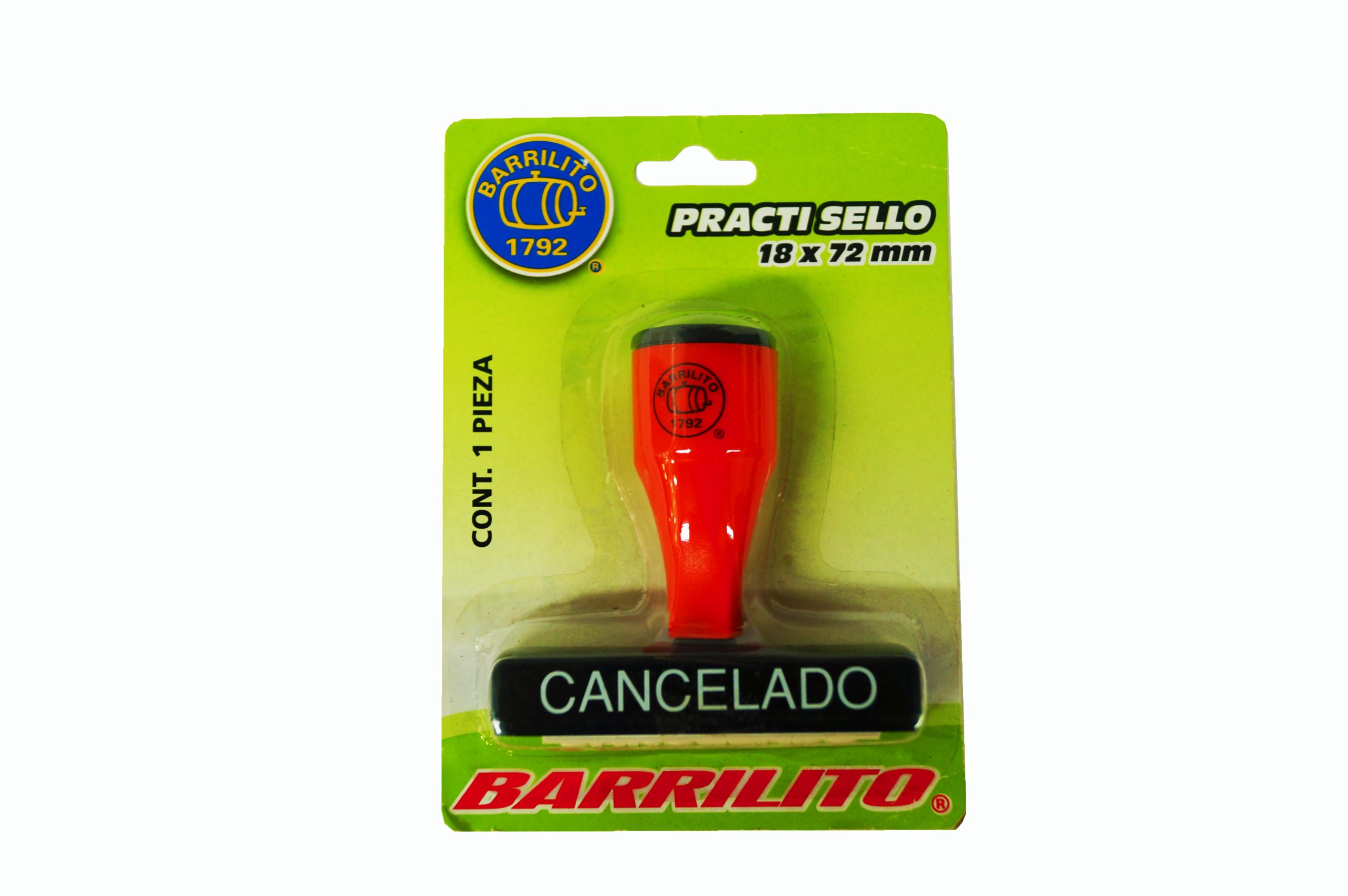Sello Cancelado 18×72 mm