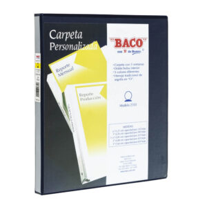 Carpeta de Vinil de argolla O, panorámica 1/2 pulgada