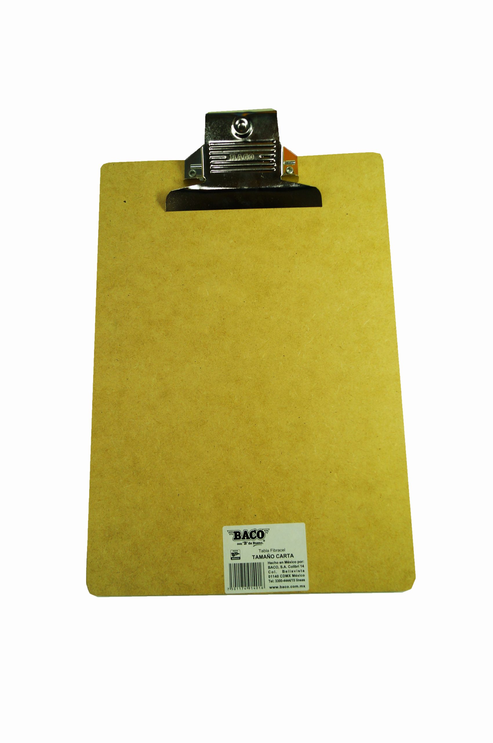 Tabla agarrapapel de madera tamaño carta