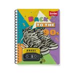 Cuaderno profesional Street, 100 hojas, doble espiral.