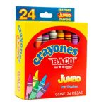 Crayon jumbo triangular c/24 piezas