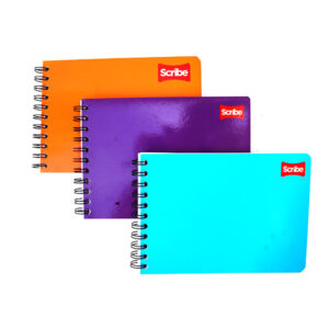 Cuaderno forma italiana doble espiral c/100 hojas