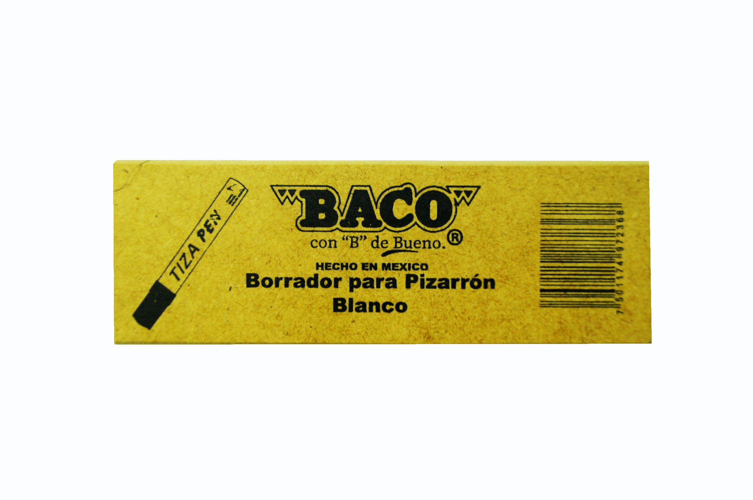 Borrador de madera para pizarrón blanco