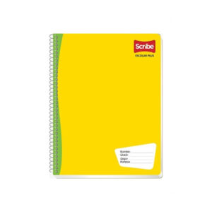 Cuaderno profesional Escolar plus espiral c/100 hojas MAYOREO 36 pzas