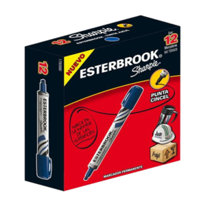 Marcador permanente Esterbrook c/ 12 piezas