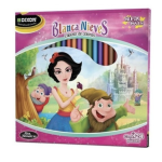 Colores Blanca Nieves Largos 24 Piezas