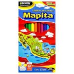 Colores Mapita largos c/12 pzas