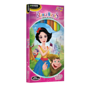 Colores Blanca Nieves largos c/12 pzas