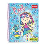 Cuaderno profesional Fulanitos, 100 hojas, espiral sencillo.