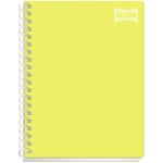 Cuaderno profesional Polycover 100 hojas, doble espiral.