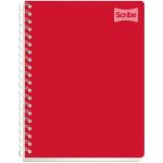 Cuaderno profesional Polycover, Raya 150 hojas, doble espiral con separador.
