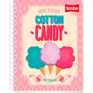 Cuaderno profesional Sweet, 100 hojas, doble espiral.