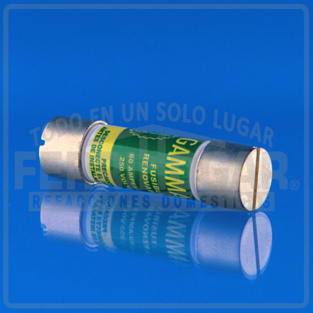 CARTUCHO FUSIBLE 60A 250V