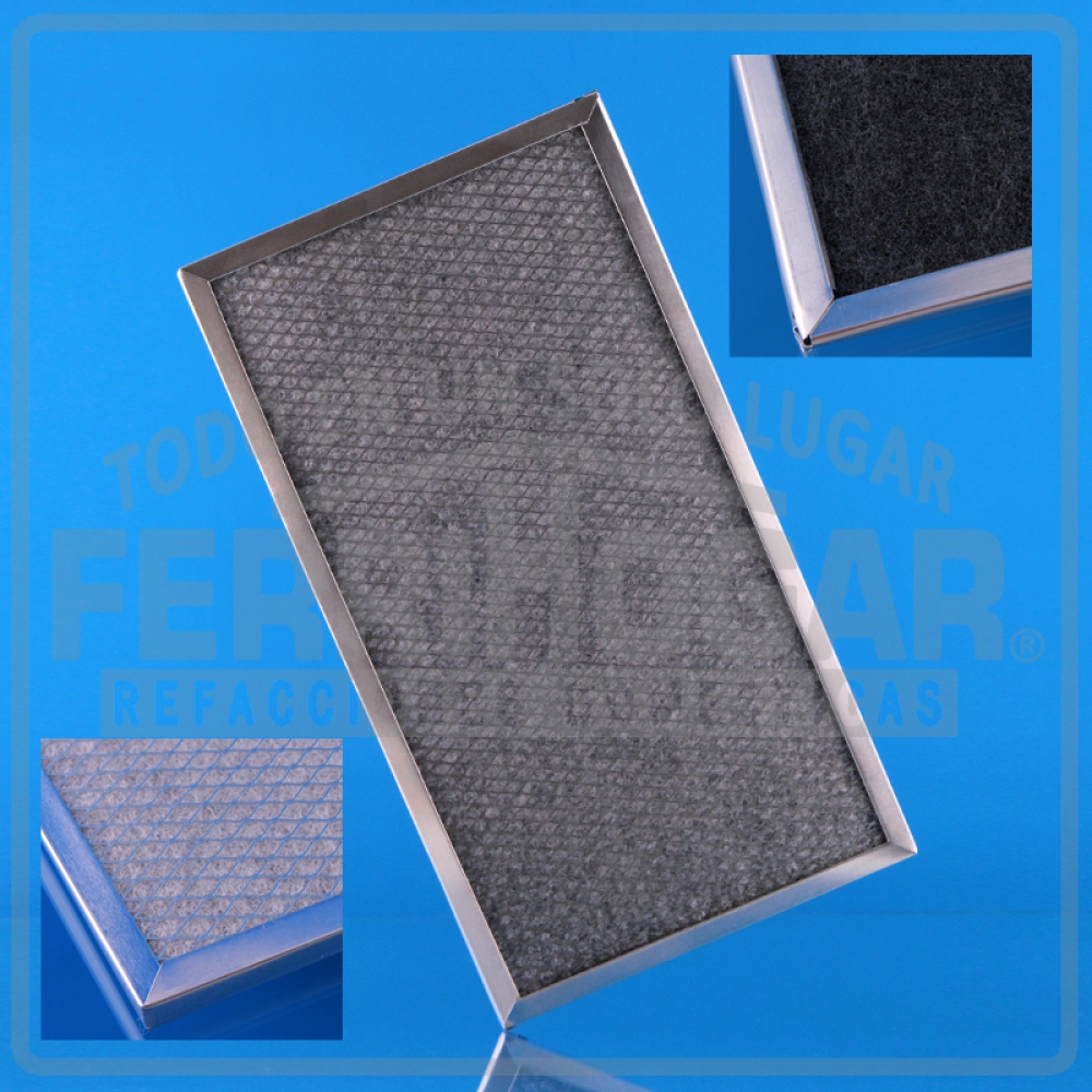 FILTRO CAMPANA MABE IEM COMPLETO 19 x 35 CENTIMETROS