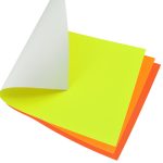 Cartulina fluorescente chica 47 x 66 pliego