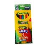 Lápices de colores redondos Crayola c/ 12 piezas
