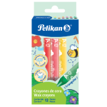 Crayones estándar triangulares Pelikan c/12 pzas